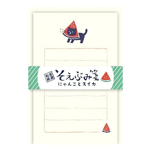 古川紙工 夏限定デザイン そえぶみ箋 2種類セット