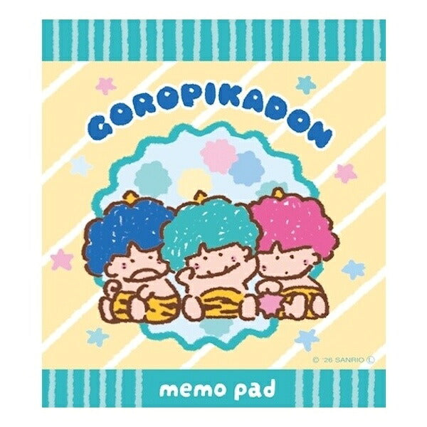 古川紙工 サンリオキャラクターズおやつパーティー メモパッド 8種類セット