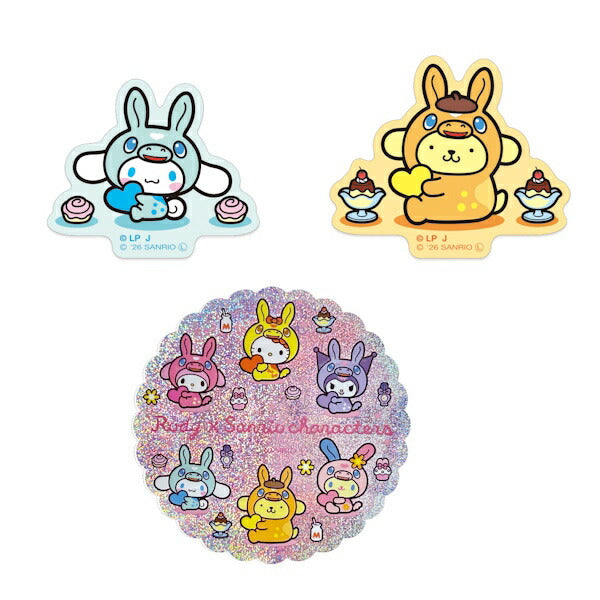 RODY × サンリオキャラクターズ ステッカーセット 3種類セット