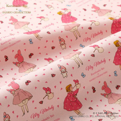 くらはしれい × サンリオキャラクターズ カットクロス マイメロディ いちご