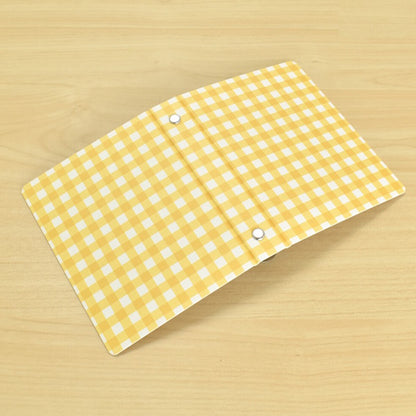 パピア M6バインダー ギンガムチェック Check Yellow