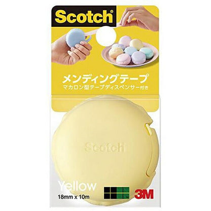 マカロンメンディングテープ イエロー 詰替用テープセット