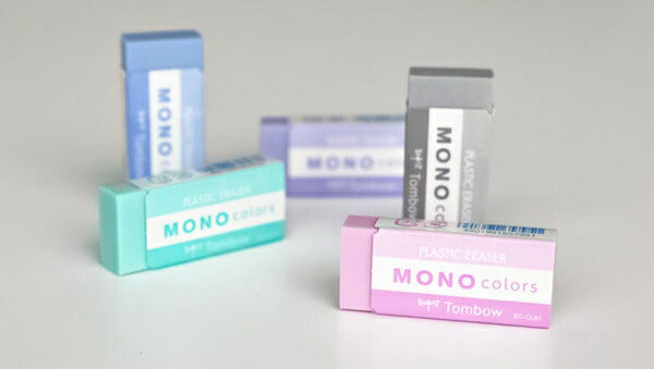 モノカラーズ 消しゴム 5色セット MONO Tombow トンボ鉛筆