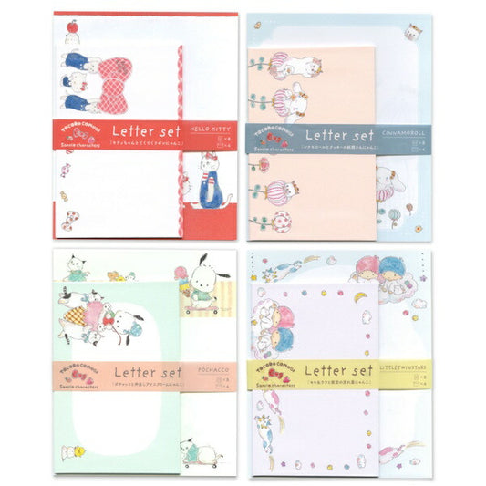 トコロコムギ × サンリオ レターセット 4種類セット