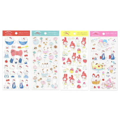 トコロコムギ × サンリオ コットンシール 4種類セット