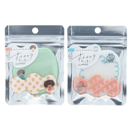 mizutama × サンスター文具 第4弾 すけカケラ 2種類セット