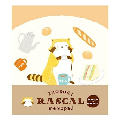 ラスカル×古川紙工 メモパッド 4種類セット
