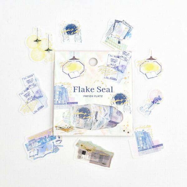 nonnlala 金箔入りフレークシール 2種類セット