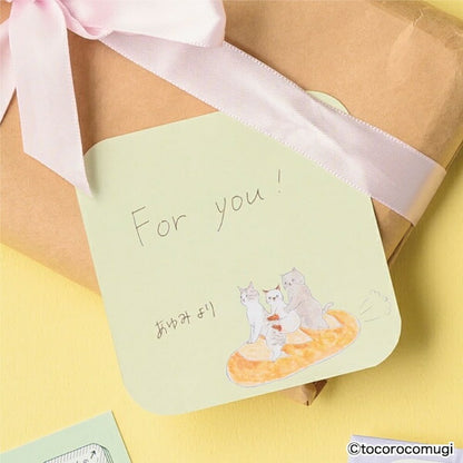 しっかり貼れるピタふせん トコロコムギ 12種類セット