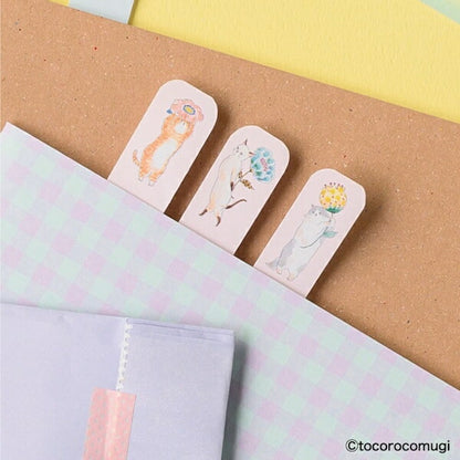 しっかり貼れるピタふせん トコロコムギ 12種類セット