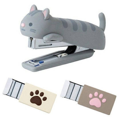 シリコンカバーホッチキス しりこん さばとら ホッチキス針+シリコンカバー セット