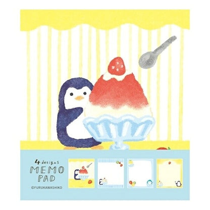 古川紙工 夏限定デザイン メモパッド 4種類セット