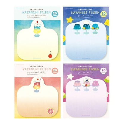 古川紙工 夏限定デザイン 型抜き付箋 4種類セット