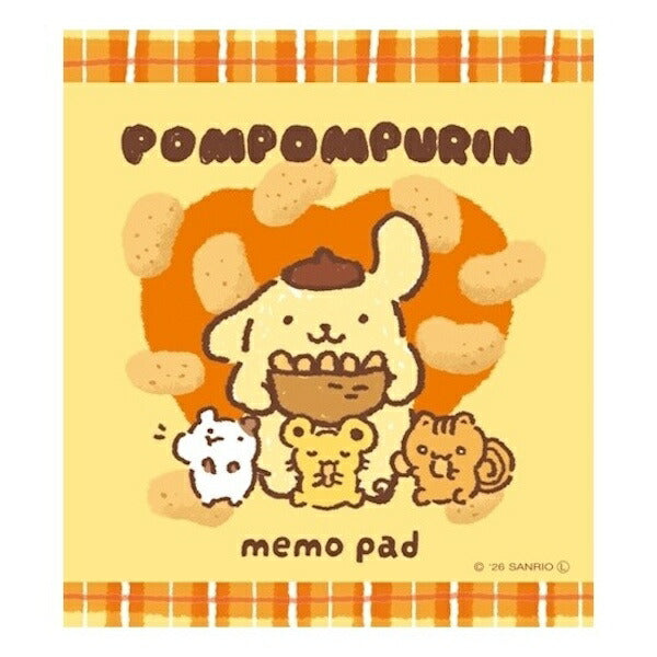 古川紙工 サンリオキャラクターズおやつパーティー メモパッド 8種類セット