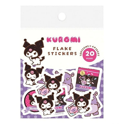 古川紙工 サンリオキャラクターズおやつパーティー 和紙フレークシール 8種類セット