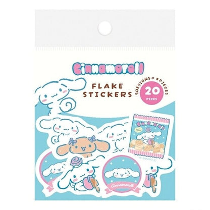 古川紙工 サンリオキャラクターズおやつパーティー 和紙フレークシール 8種類セット