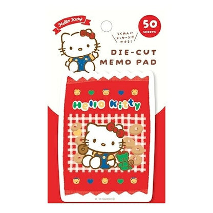 古川紙工 サンリオキャラクターズおやつパーティー ダイカットメモ 8種類セット