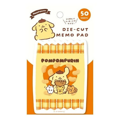 古川紙工 サンリオキャラクターズおやつパーティー ダイカットメモ 8種類セット