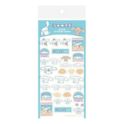 古川紙工 サンリオキャラクターズおやつパーティー 透明シールシート 8種類セット