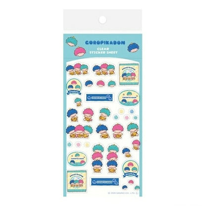 古川紙工 サンリオキャラクターズおやつパーティー 透明シールシート 8種類セット