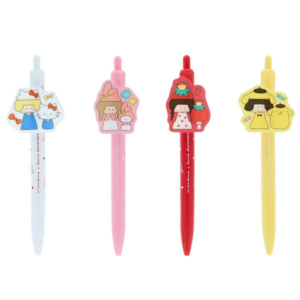 mizutama サンリオキャラクターズ コラボ 第2弾 プレート付きボールペン 4種類セット