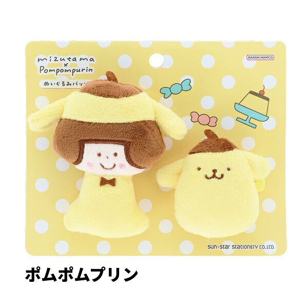 mizutama サンリオキャラクターズ コラボ 第2弾 ぬいぐるみバッジ 4種類セット