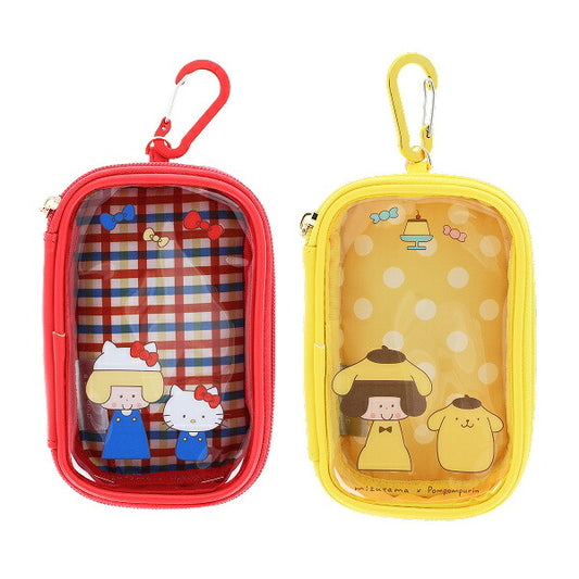 mizutama サンリオキャラクターズ コラボ 第2弾 カラビナ付きマルチケース 2種類セット