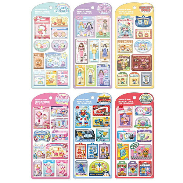 ミニチュアトイ コレクションシール