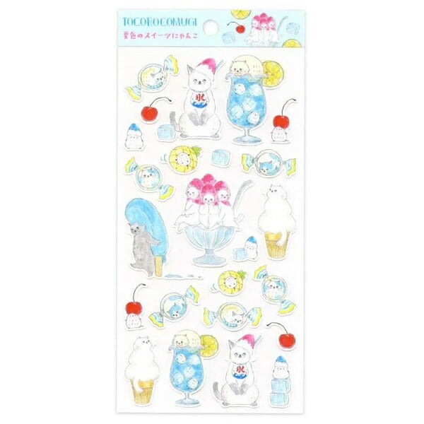 トコロコムギ シートシール 4種類セット