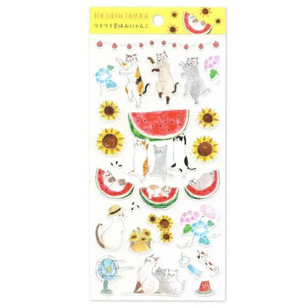 トコロコムギ シートシール 4種類セット