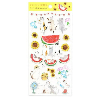 トコロコムギ シートシール 4種類セット