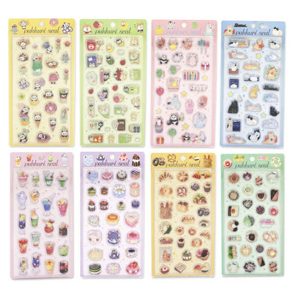 ぷっくりシール 8種類セット
