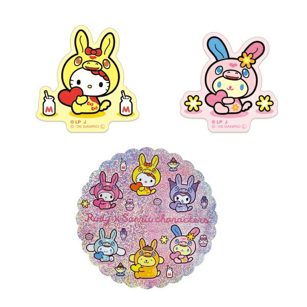 RODY × サンリオキャラクターズ ステッカーセット 3種類セット