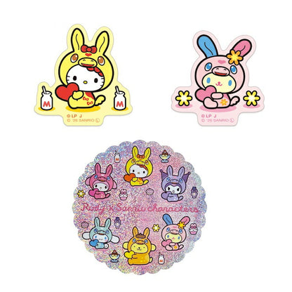 RODY × サンリオキャラクターズ ステッカーセット 3種類セット