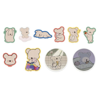 コアラ絵日記 フレークシール 2種類セット