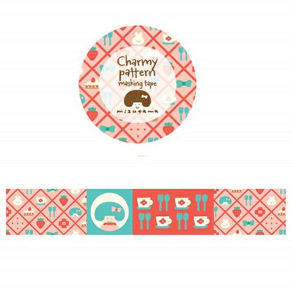 mizutama Charmy patternマスキングテープ 8種類セット