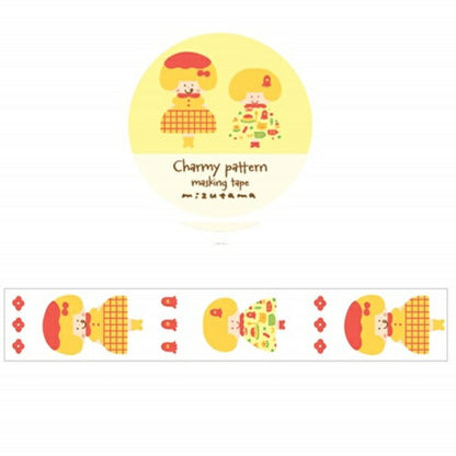 mizutama Charmy patternマスキングテープ 8種類セット