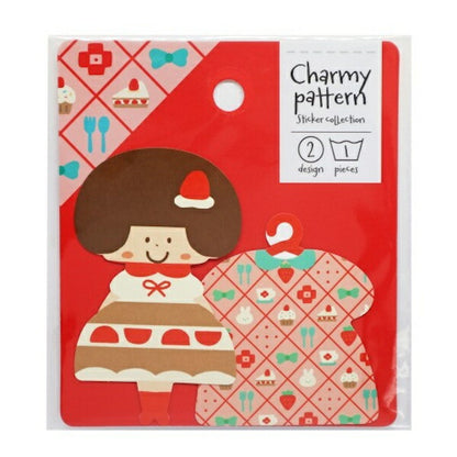 mizutama Charmy patternステッカーセット 4種類セット