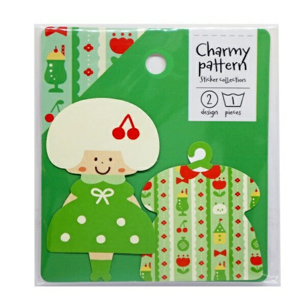 mizutama Charmy patternステッカーセット 4種類セット