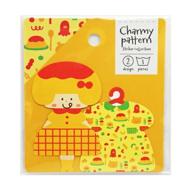 mizutama Charmy patternステッカーセット 4種類セット