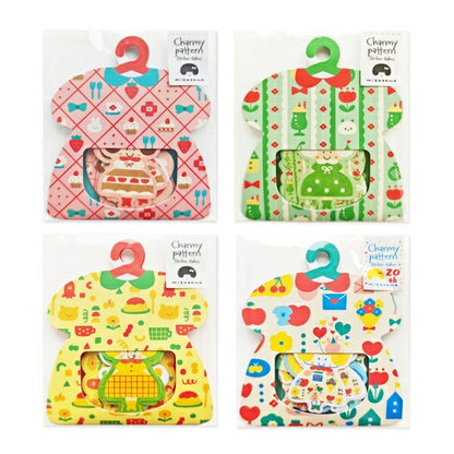 mizutama Charmy patternフレークシール 4種類セット