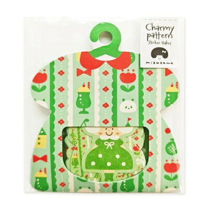 mizutama Charmy patternフレークシール 4種類セット