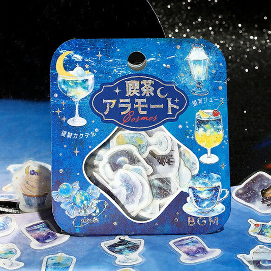 フレークシール 箔押し 喫茶アラモード 宙 4種類セット