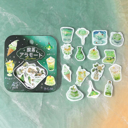 フレークシール 箔押し 喫茶アラモード 宙 4種類セット