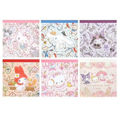 サンリオキャラクターズ × たけいみき メモパッド 6種類セット