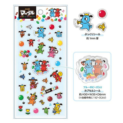 おやつマーケット ぷくシャカシール 4種類セット