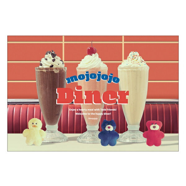 mojojojo Diner ポストカード 4種類セット