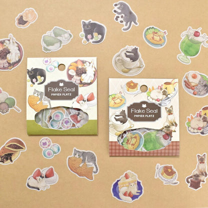 Natsunoka フレークシール 2種類セット