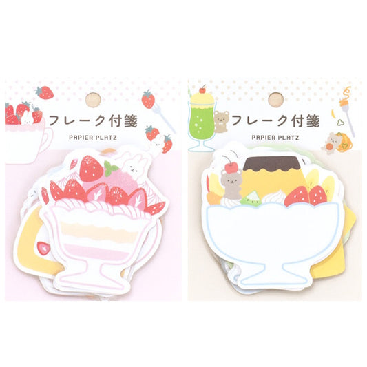 パピア フレーク付箋 2種類セット