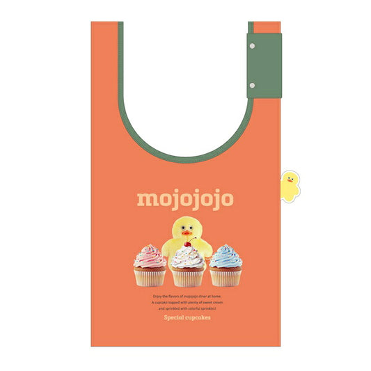 mojojojo Diner 刺繍エコバッグ オレンジ
